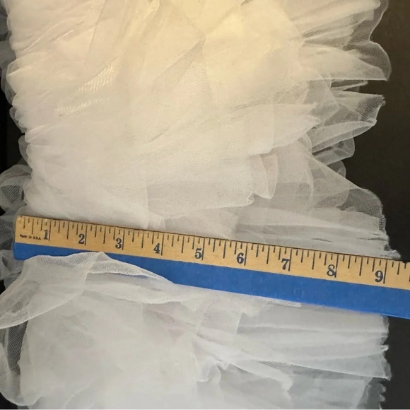 Spirit Halloween White Tutu Organza One Size Fits Most Costume Angel, etc. - Picture 4 of 7